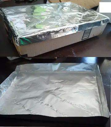 foil tray-How to Use a Propane Smoker