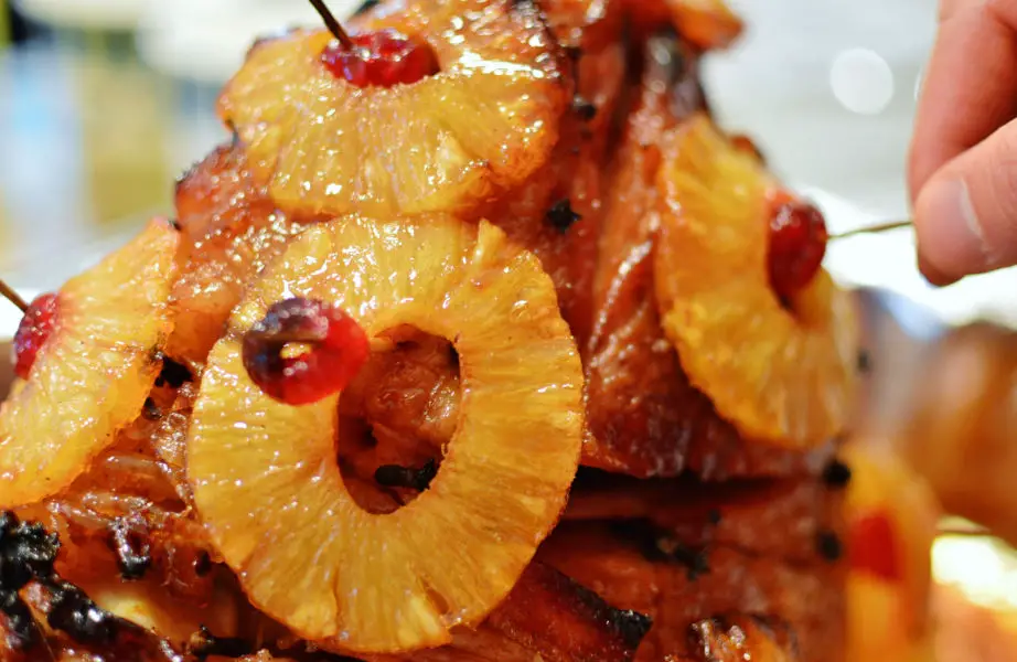 smoked pineapple ham