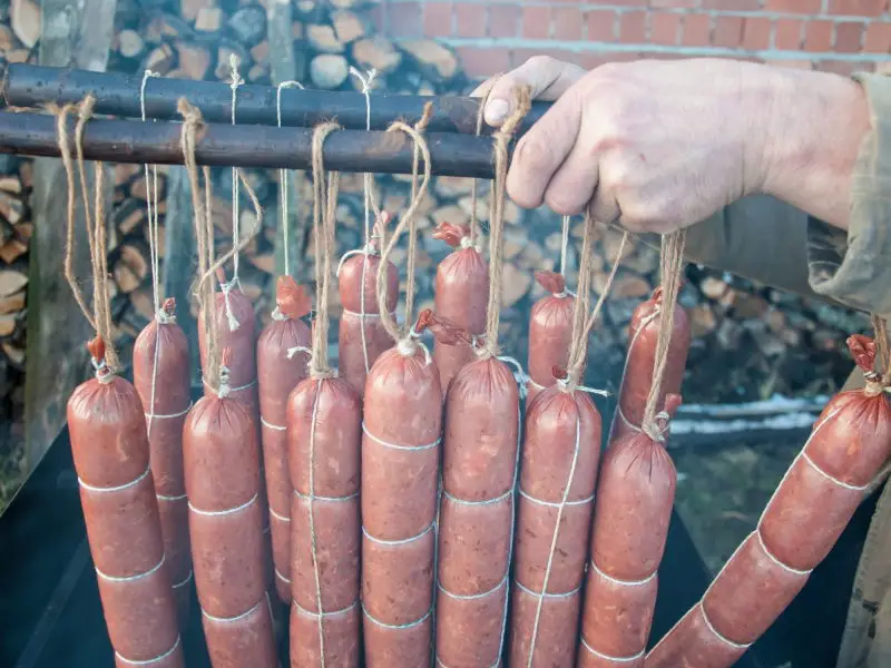 Smoking the Sausages