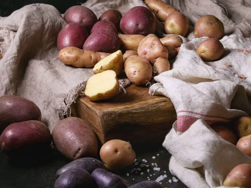 different types of potatoes