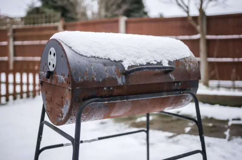 Can You Use a Smoker in the Snow