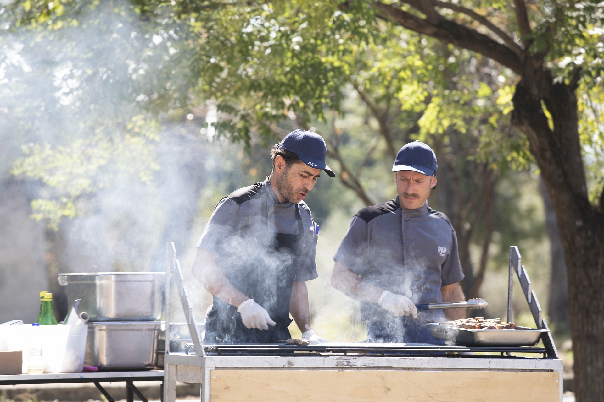 BBQ Competition underway