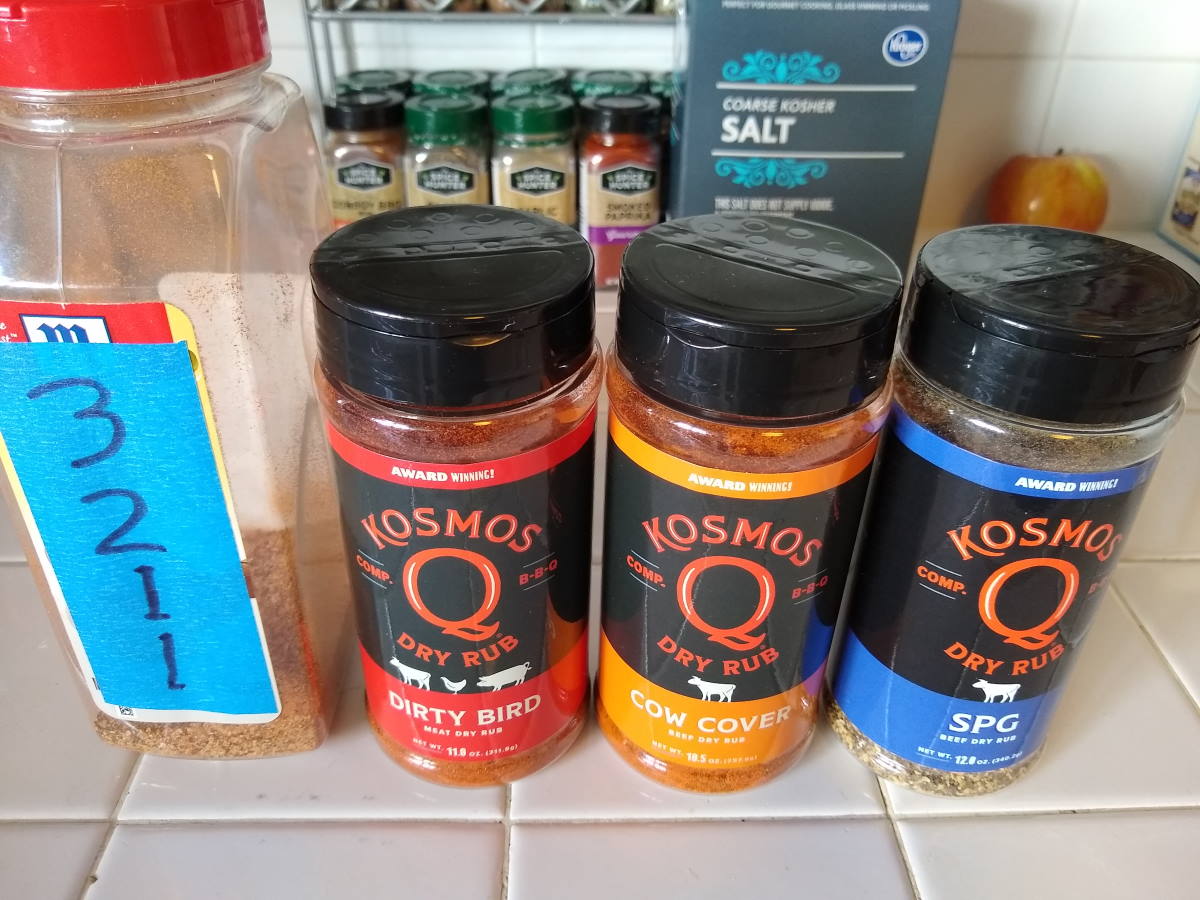 Testing Kosmos Q Dry Rub