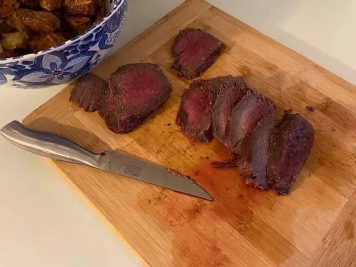 Smoked Deer Meat Tenderloin