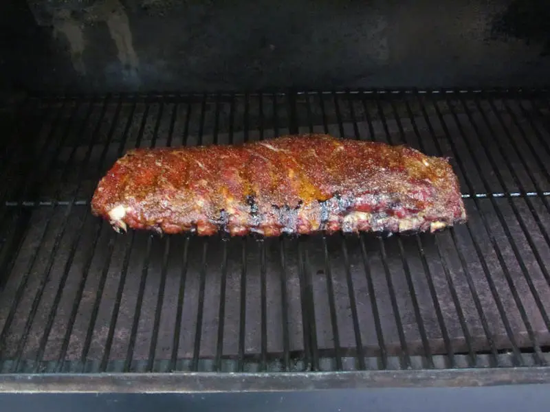 post searing smoked meat on a pellet grill