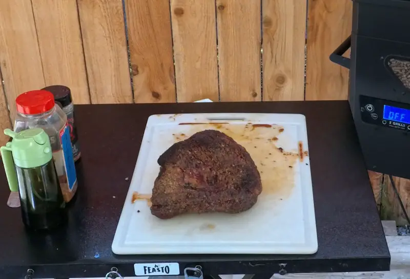 Look at this Perfect Finished Brisket Point